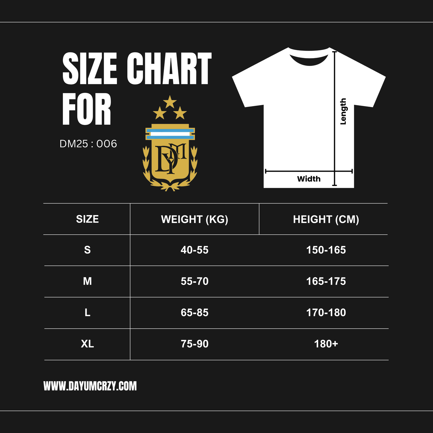 DM25 Argentina Polo Jersey🇦🇷