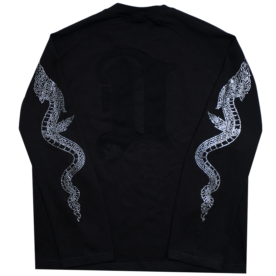 D26-CRYTAL DRAGON LONGSLEEVE