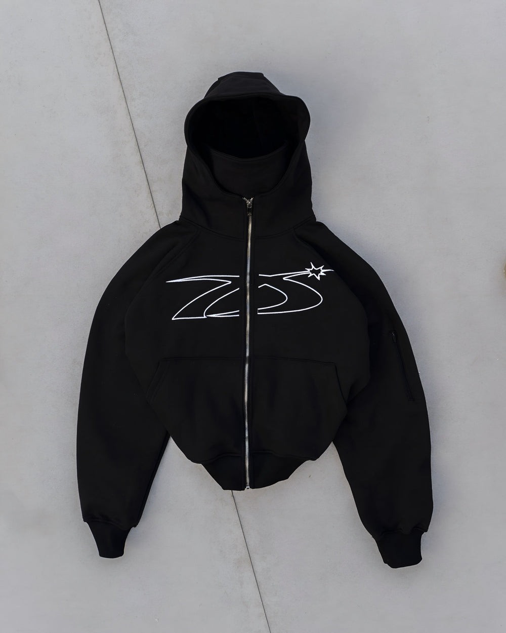 D26-MASKED ZIP-UP