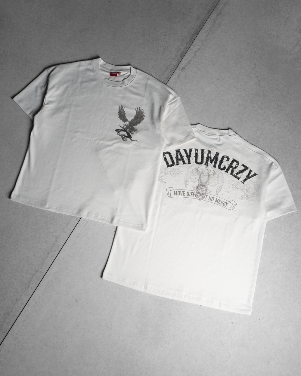 D26- RIDER WHITE TEE